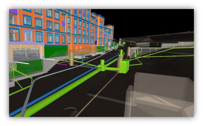 BIM 3D-Modelle bei der Kanalplanung